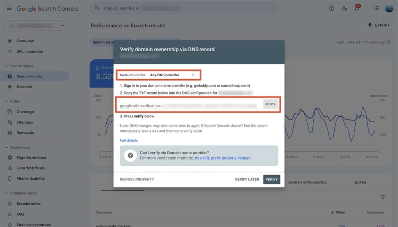 استفاده از تنظیمات DNS دامنه